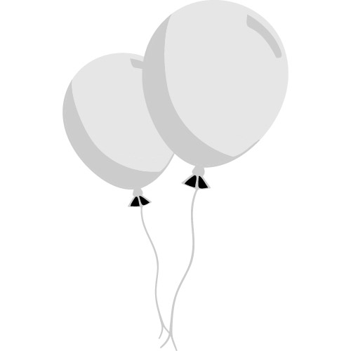 Bildicon mit zwei Ballons als Leistungsbild für Firmenfeiern